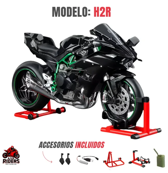 1:9 Kawasaki H2R - Supermotaza como mola: imagen 1