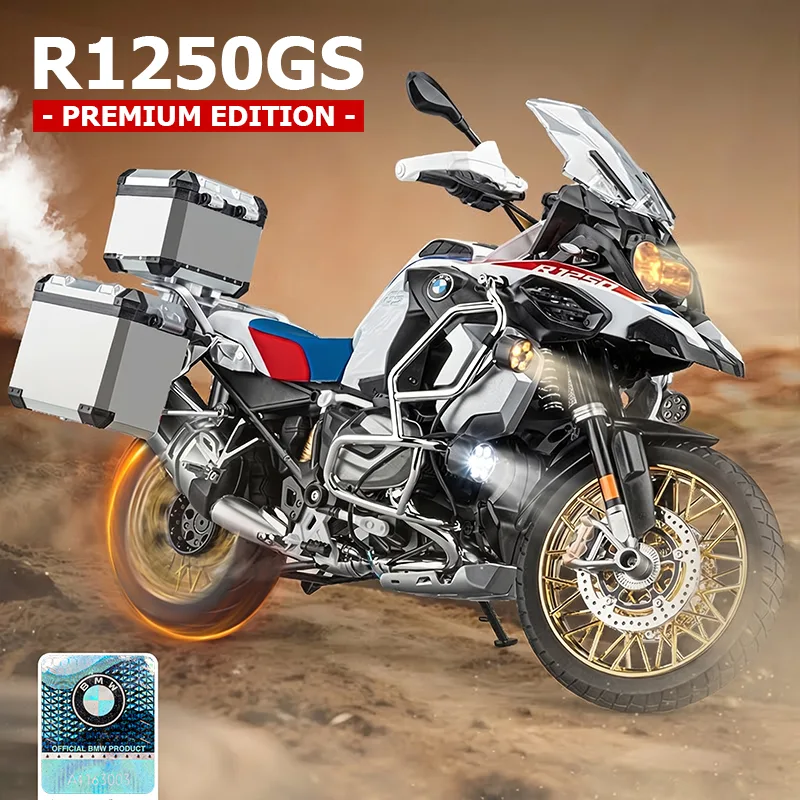 Moto BMW R1250 Premium Edition Escala 1a6 Blanca