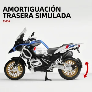 Moto BMW R1250GS 1-12 Scale Amortiguacion