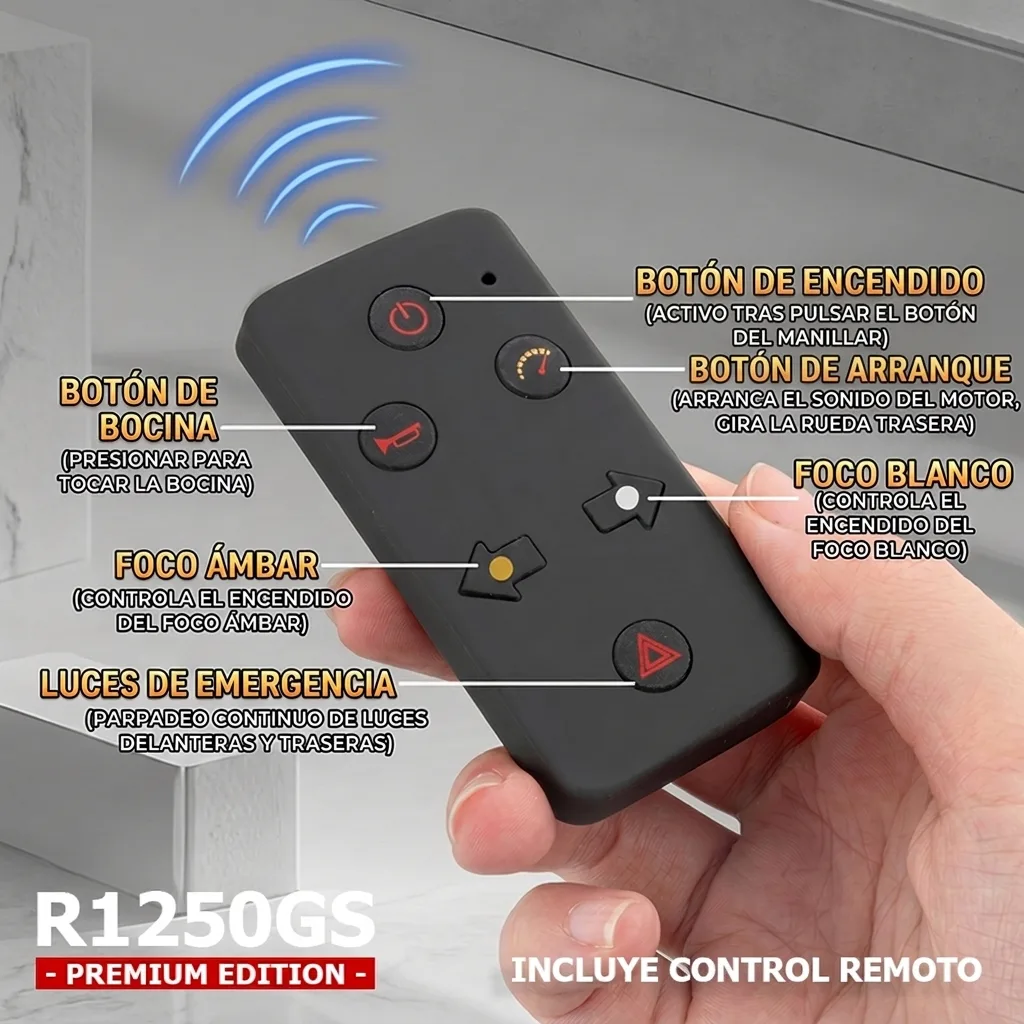 Moto Escala BMW R1250 Premium Control (ES)