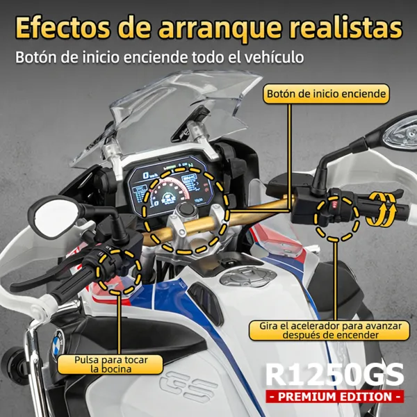 Moto Escala BMW R1250GS Premium 1a6 Cuadro