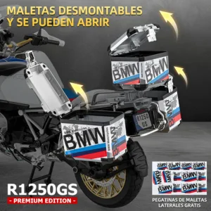 Moto Escala BMW R1250GS Premium 1a6 Maletas