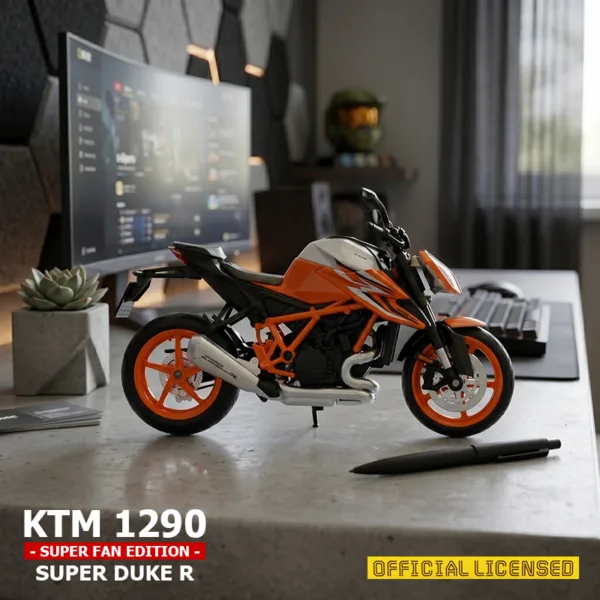 Moto KTM 1290 Super Duke R Escala 1-12 Desk