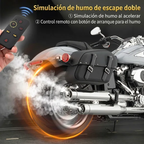 Miniatura Harley Davidson Fat Boy Premium escala 1_6 Humo