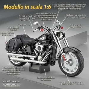 Miniatura Harley-Davidson Fat Boy Premium scala 1_6 Specifiche (IT)