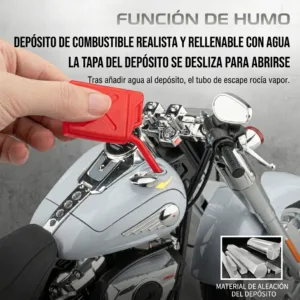 Miniature Harley Davidson Fat Boy Premium scale 1_6 Smoke