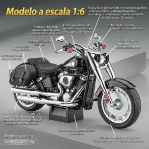 Miniature Harley Davidson Fat Boy Premium scale 1_6 Specs
