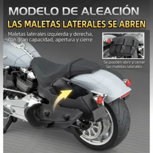 MoScale Harley Davidson Fat Boy Premium 1_6 Alforjas