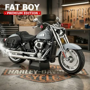 MoScale Harley Davidson Fat Boy Premium 1_6 Grey
