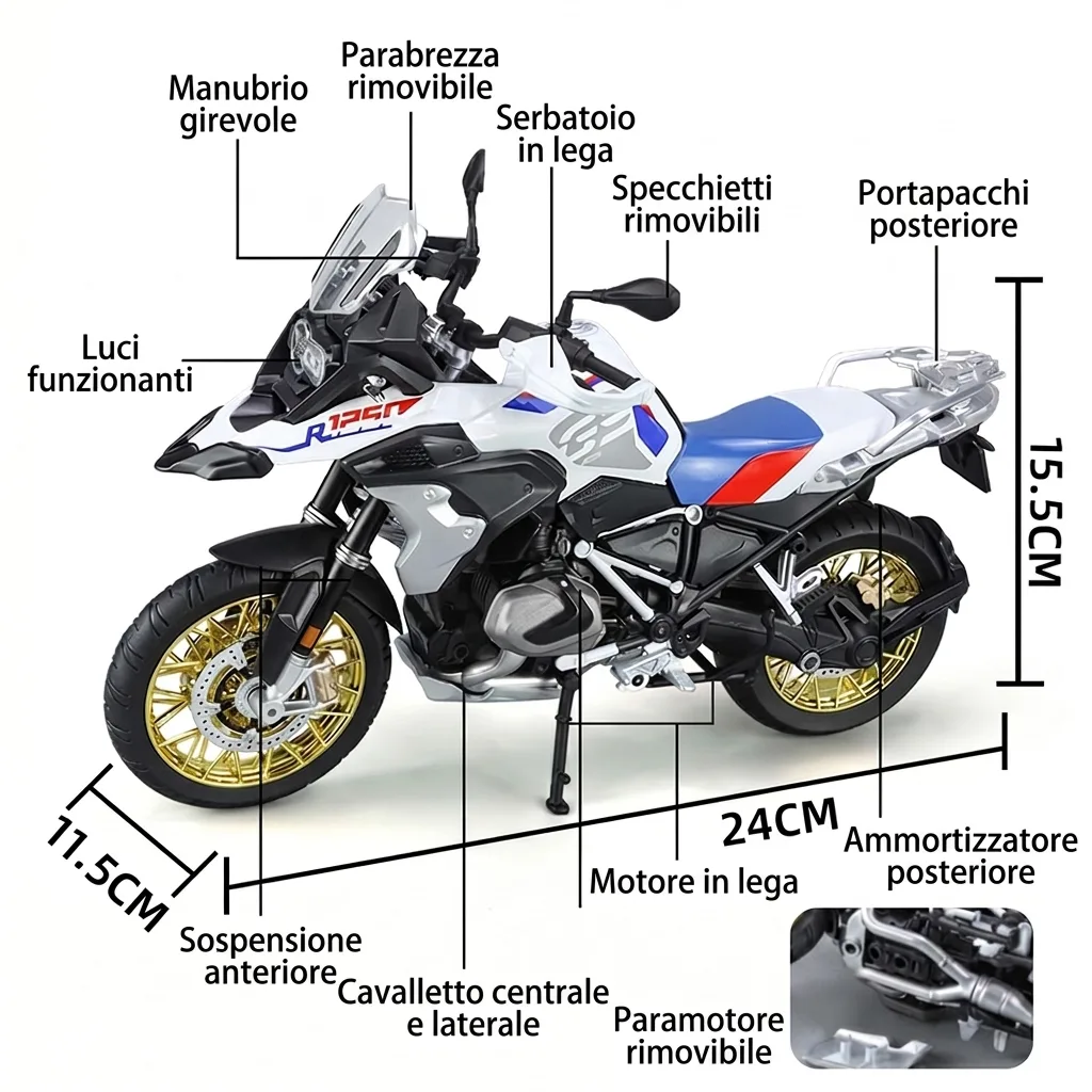 1:9 BMW R1250GS - Edizione Pro
