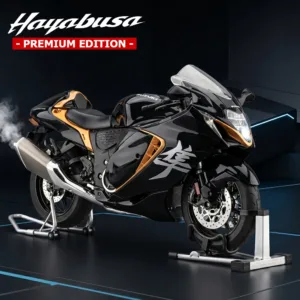 Motorbike Scale SUZUKI Hayabusa Premium 1-6 Smoke Effect