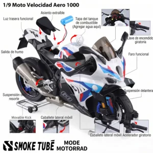 Scale Morcycle BMW M1000RR Aero 7 (ES)