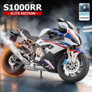 Scale Motorcycle BMW S1000RR 1-9 Smoke