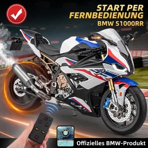 Motorradmodell BMW S1000RR 1:6, offizielles BMW-Produkt, Start per Fernbedienung