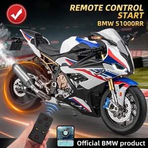 1:6 scale BMW S1000RR model motorcycle, official BMW product, with remote control start